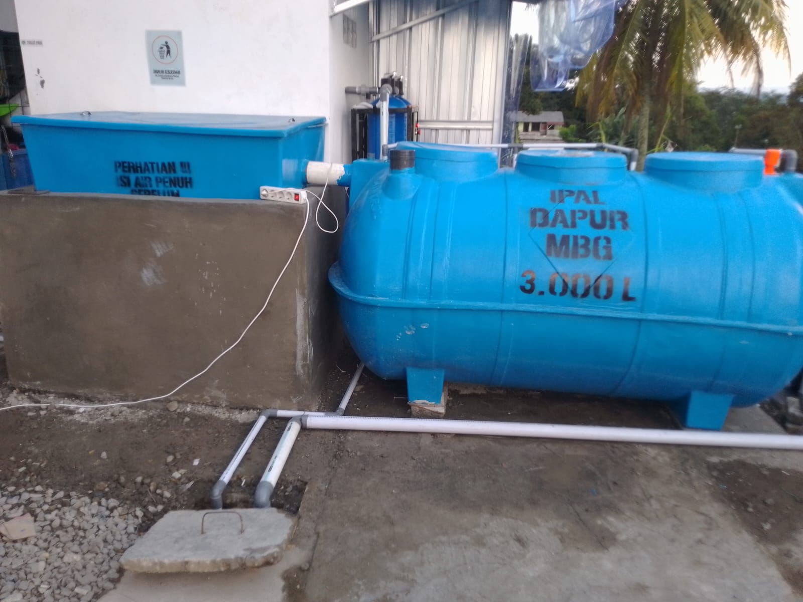 Proyek Pemasangan IPAL Full Set di  SPPG CigombongBogor