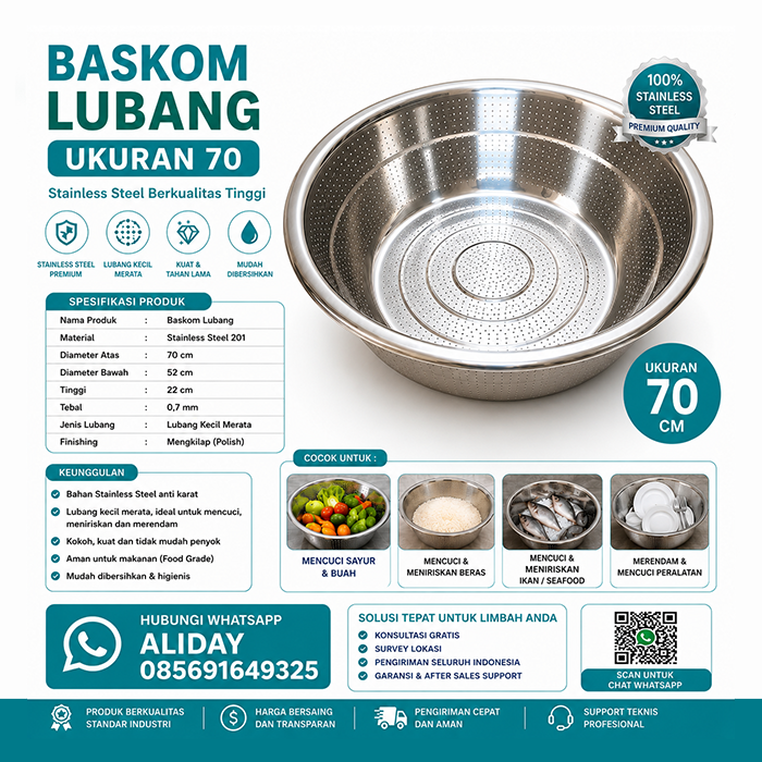 Baskom Bolong UK 70