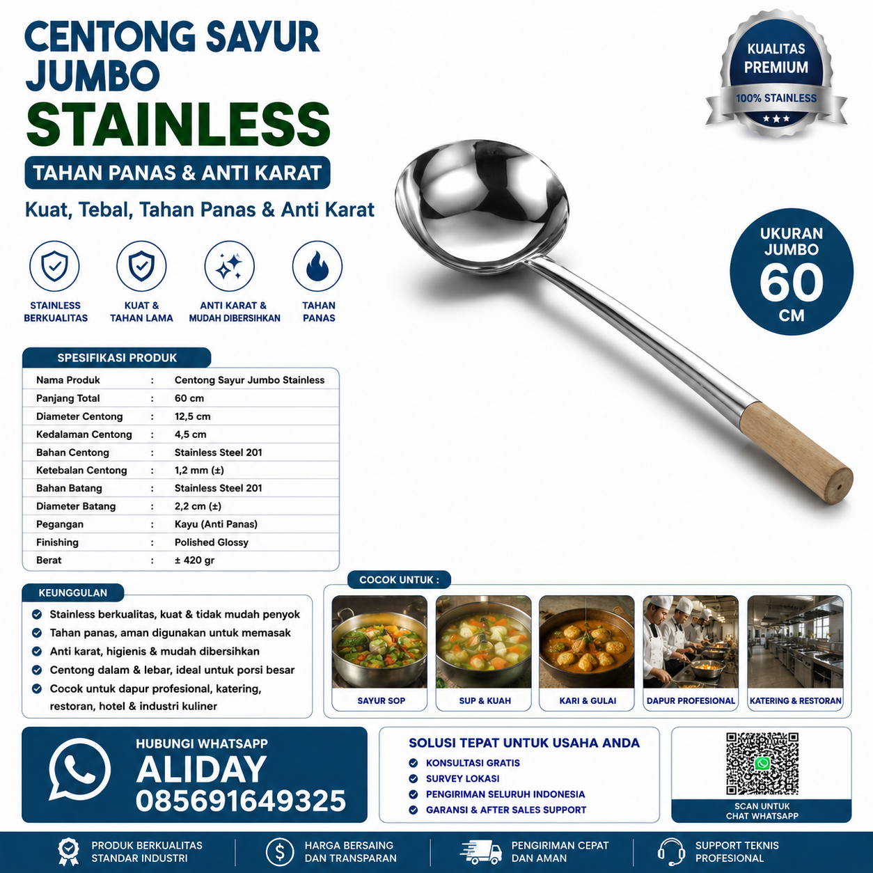 Centong Sayur Jumbo