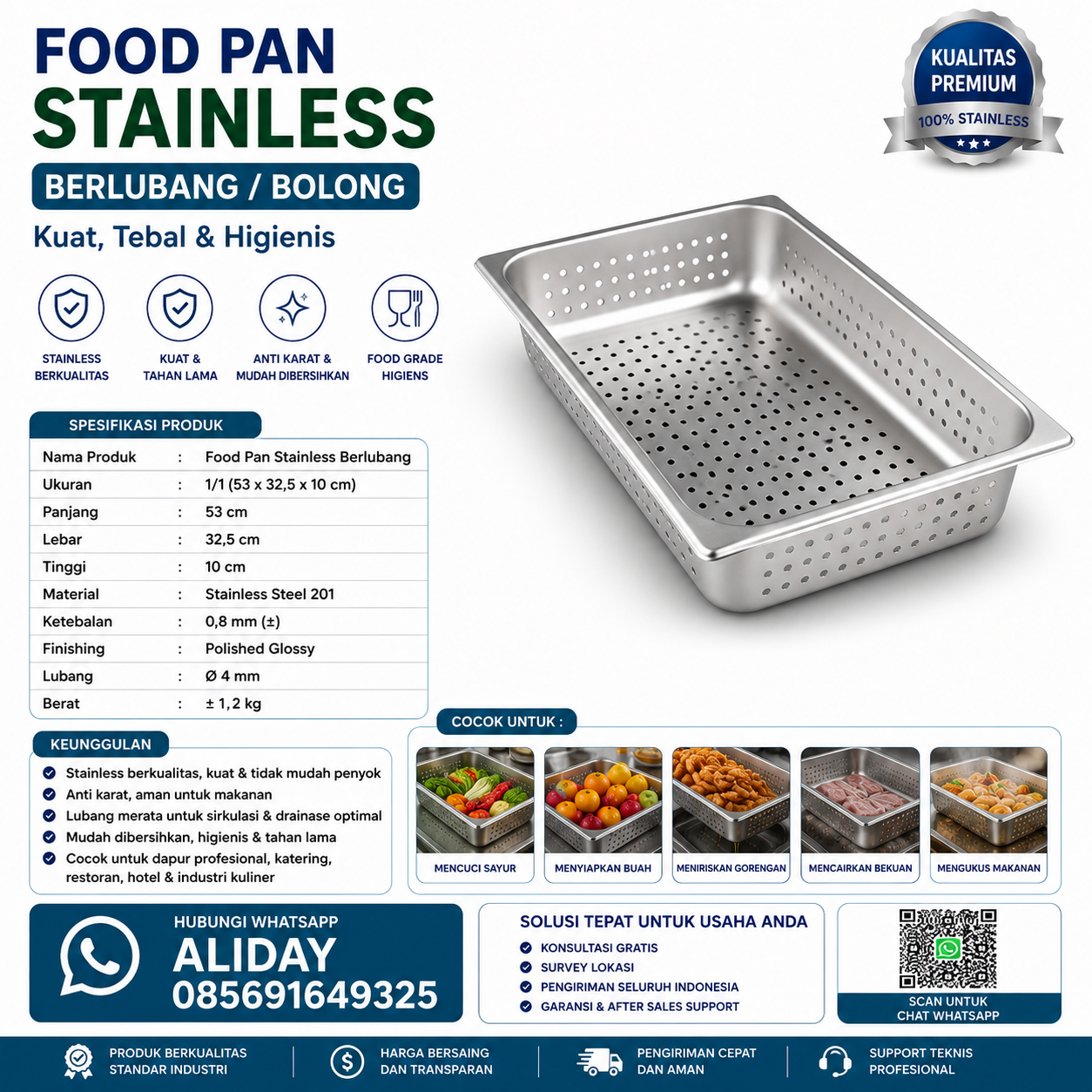 Food Pan Bolong