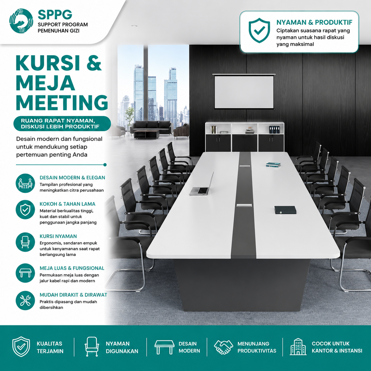 Kursi Meja Meeting