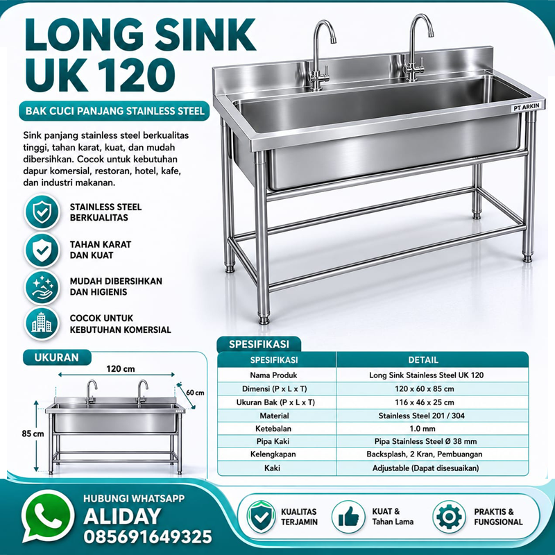 Long Sink 2M