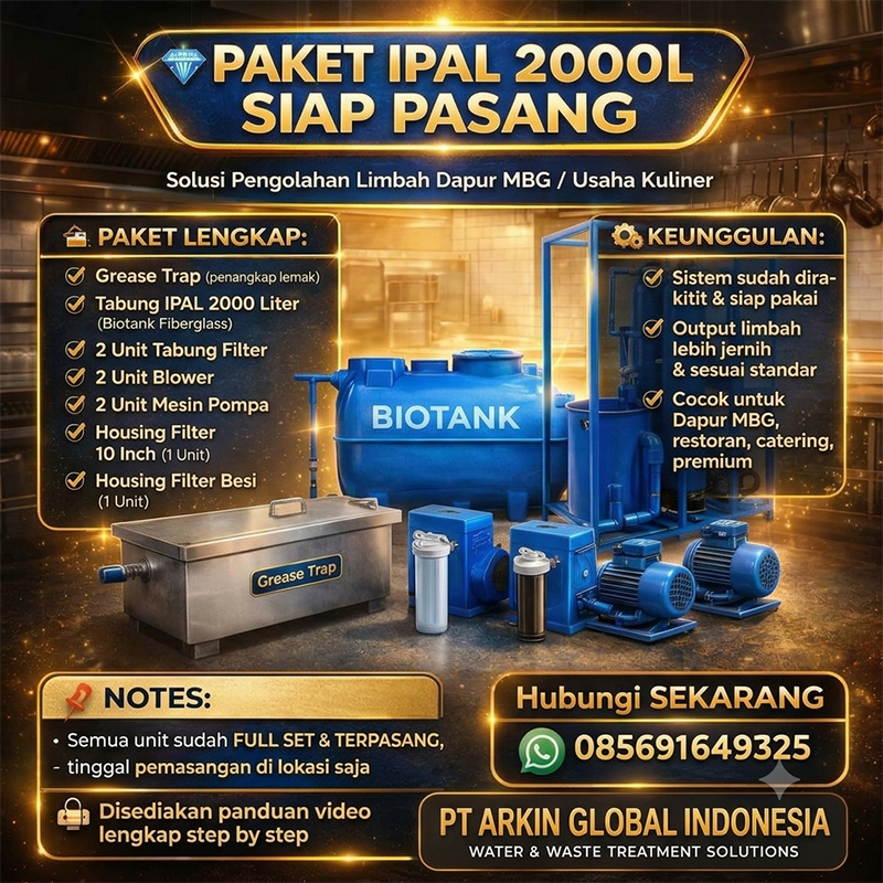 Paket IPAL 2000L