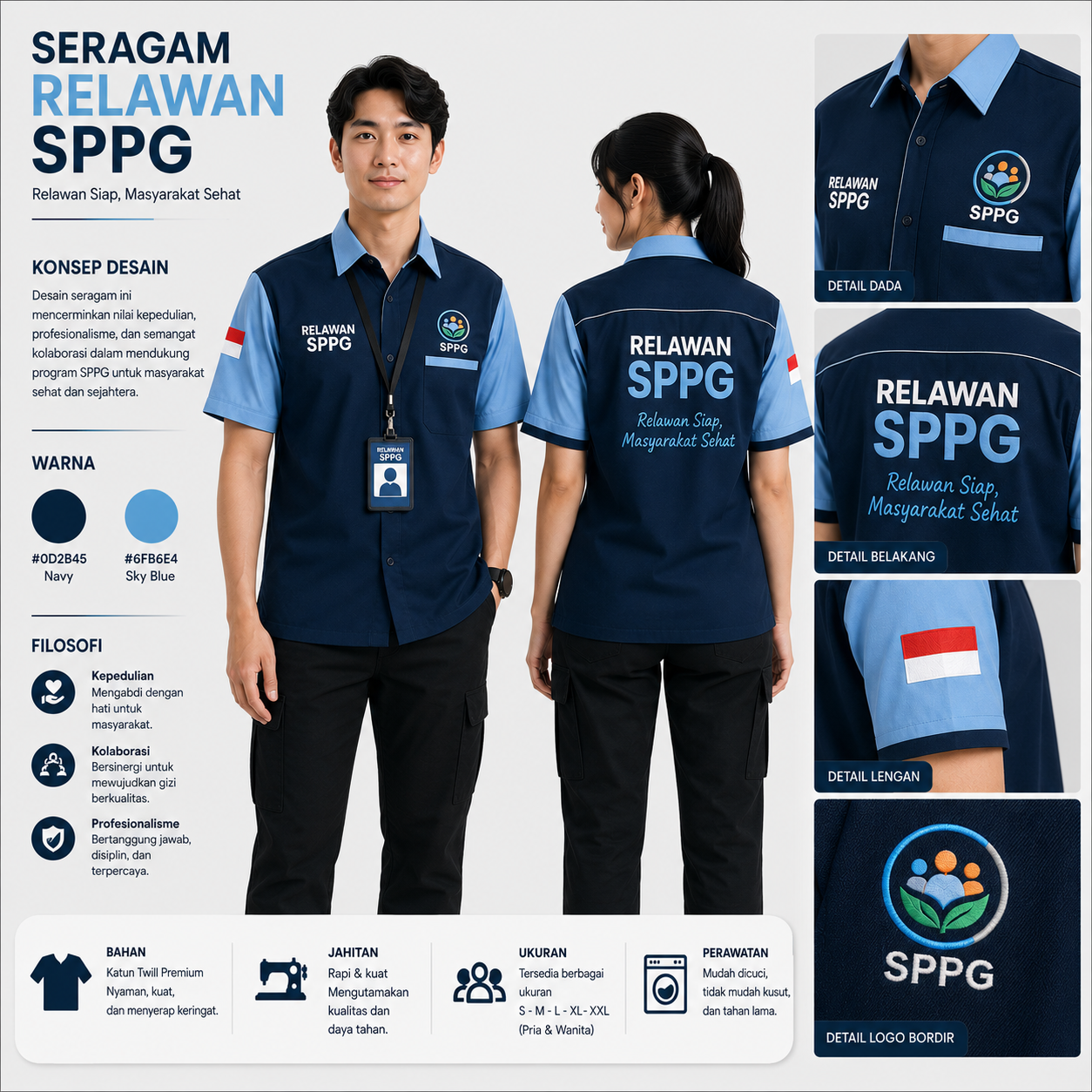 Seragam Relawan SPPG