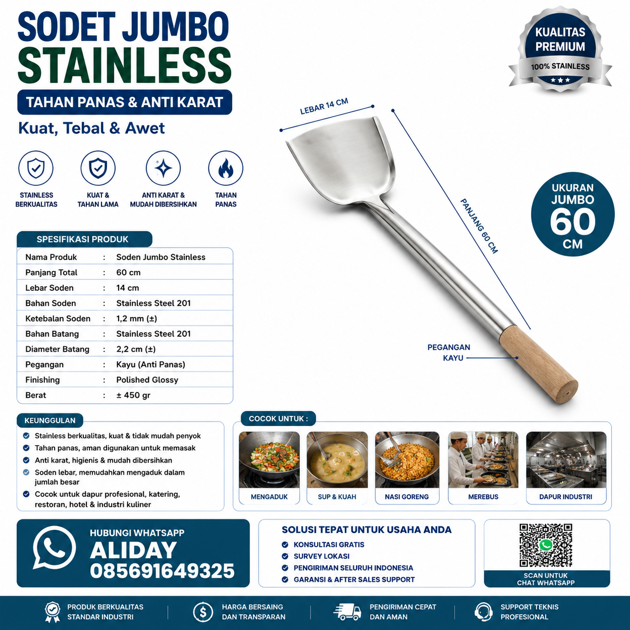Sodet Jumbo Stainless