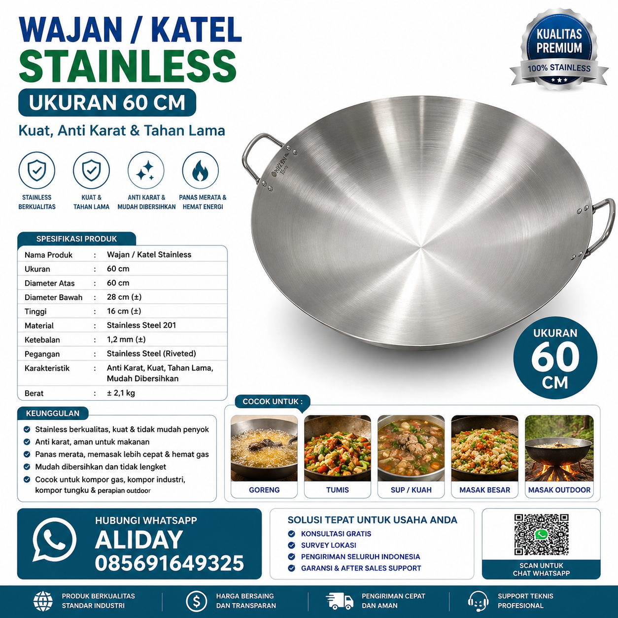 Wajan UK 60